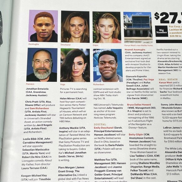 The Hollywood Reporter Magazine September 22  2021 Cary Fukunaga u - Picture 3 of 9